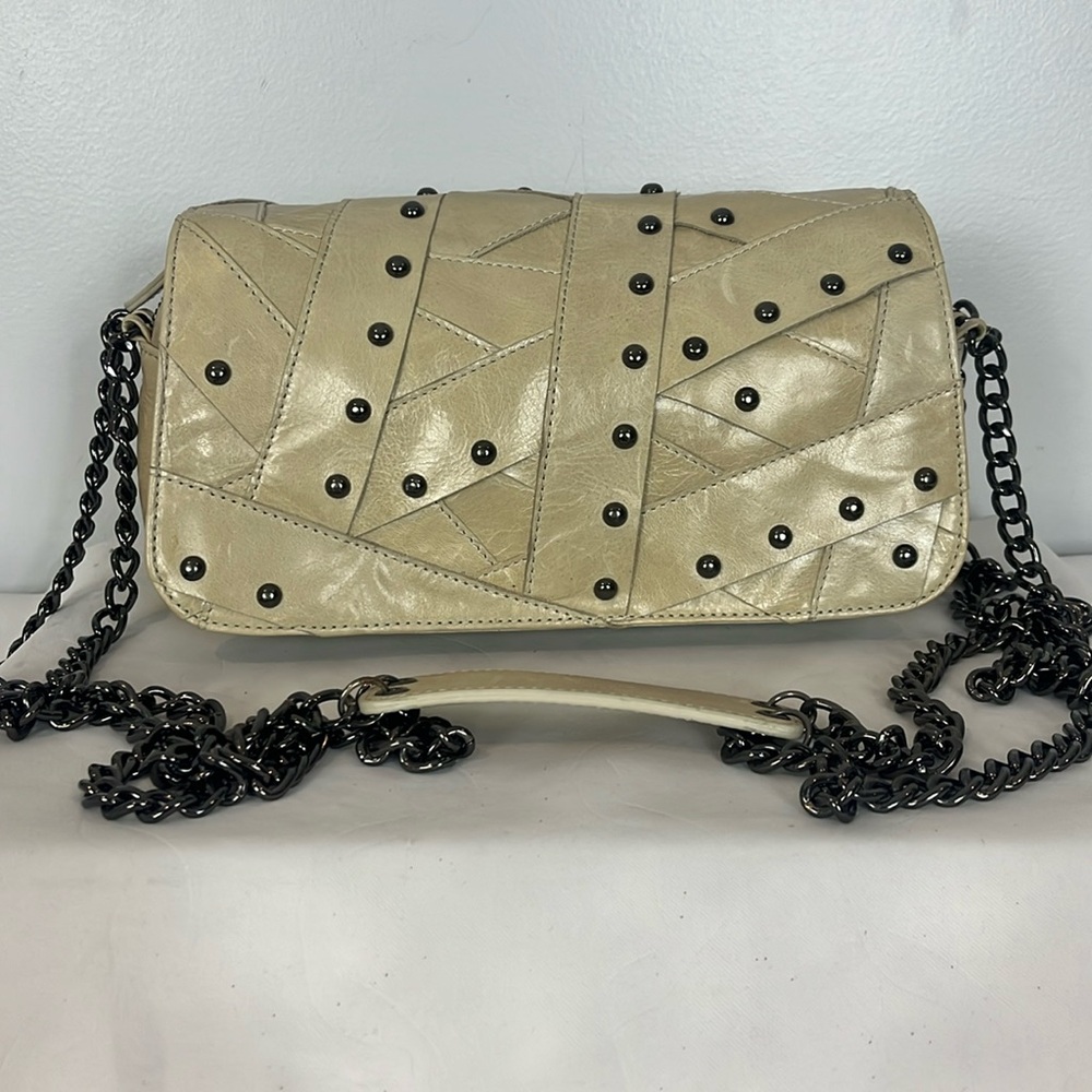 ROMYGOLD Leather Studded Purse Bag